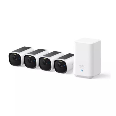 Anker eufyCam E40 Sistem Supraveghere Video Set Homebase 2 + 4 Camere Video Incarcare Solara Wireless