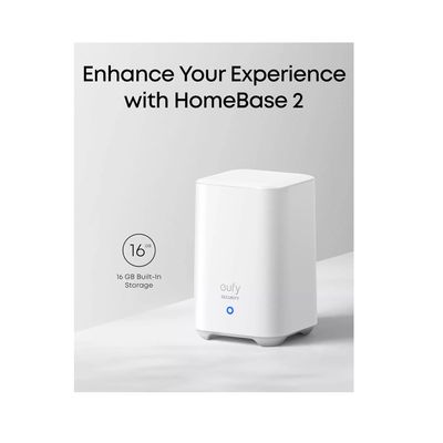 Anker eufyCam E40 Sistem Supraveghere Video Set Homebase 2 + 4 Camere Video Incarcare Solara Wireless