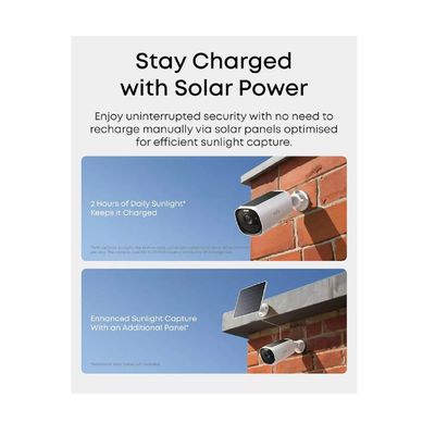 Anker eufyCam E40 Sistem Supraveghere Video Set Homebase 3 + 3 Camere Video Incarcare Solara Wireless
