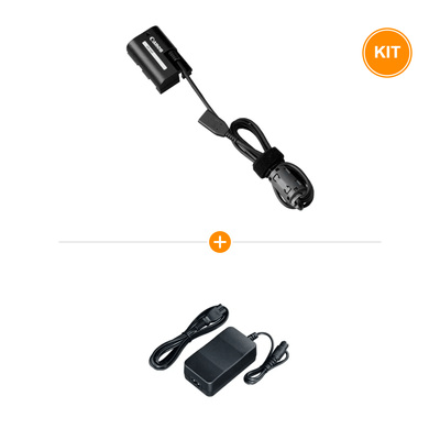 [Pachet] Canon DR-E6P DC Adaptor Alimentare pentru EOS R5 Mark II si   + Canon AC-E6N - adaptor pentru coupler DR-E6 si DR-E18R6 Mark III