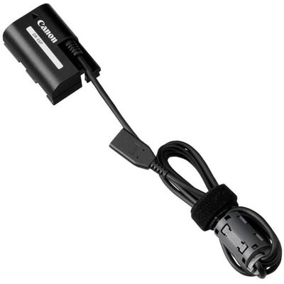 [Pachet] Canon DR-E6P DC Adaptor Alimentare pentru EOS R5 Mark II si   + Canon AC-E6N - adaptor pentru coupler DR-E6 si DR-E18R6 Mark III