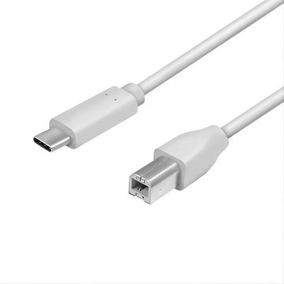 LOGILINK Cablu pentru Imprimanta USB-C (T) la USB-B (T) 2 m Gri