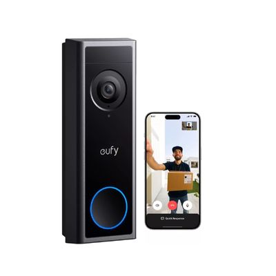 Anker Eufy C31 Sonerie Video WiFi 2K FHD Compatibil cu Homebase S380 Negru