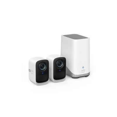 Anker eufy 3C S300 Sistem de Supraveghere Video Homebase 3 + 2 Camere Video 4K Ultra HD