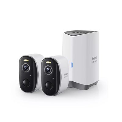 Baseus Security N1 Sistem de Supraveghere Video Wireless HomeStation + 2 Camere AI IP67
