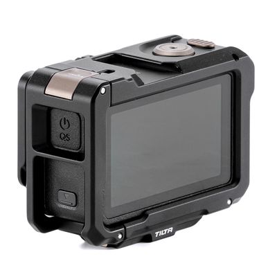 Tilta Kit Cage cu Placa de Baza pentru DJI Osmo Action Negru