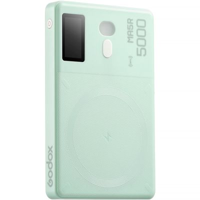 Resigilat: Godox MA5R Lampa LED RGB cu Power Bank Verde - RS125085228-1