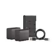 Resigilat: Westcott NP-F970 Kit 2 Baterii L-Series 7.4V 6600mAh 48.8Wh cu Incarcator - RS125093058-1