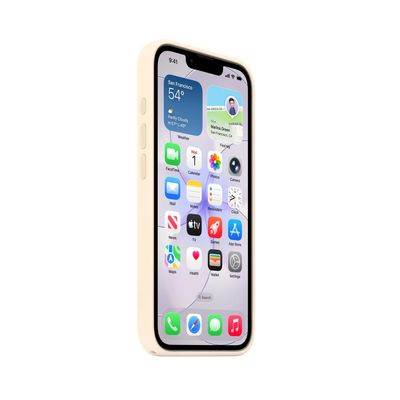 Apple Husa Silicon cu MagSafe pentru IPhone 17e Vanilla