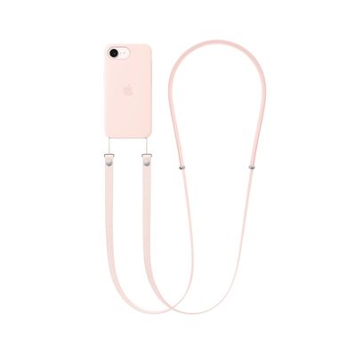 Apple Crossbody Strap Curea Soft Pink