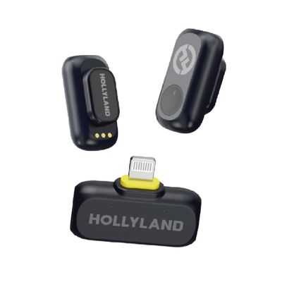 Resigilat: Hollyland LARK A1 Mini Duo Microfon Wireless RX + 2 TX Lightning Space Gray - RS125088562-1