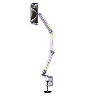 Resigilat: Fancier FT-001 Suport Metalic de Masa pentru Tableta sau Telefon cu Lumina RGB - RS125086382-1