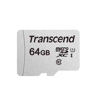 Transcend Silver 300S Card de Memorie microSD 64GB R95/W45