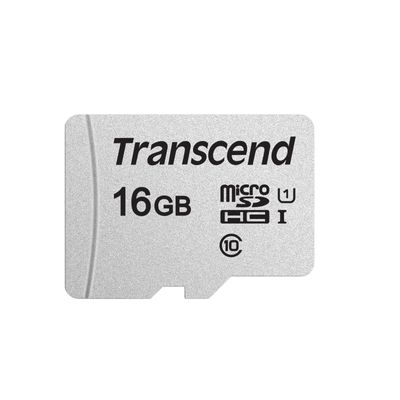 Transcend Silver 300S Card de Memorie microSD 16GB R95/W45