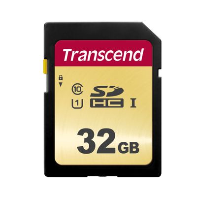 Transcend Gold 500S Card de Memorie SD 32GB UHS-I U1 V30 R95/W60