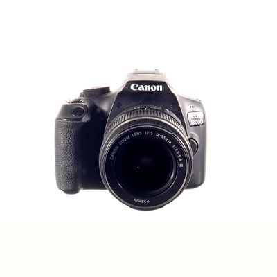 Canon 1300D + canon 18-55mm F3.5-5.6 III SH-1033305