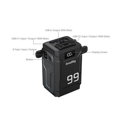 SmallRig 5864 T99 Acumulator V-Mount