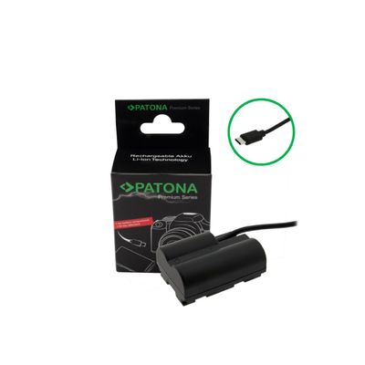 Patona Premium Adaptor Baterie cu Intrare USB-C pentru Fuji NP-W235 GFX100RF GFX50S II X-H2S X-T5 X-T4 X-S20