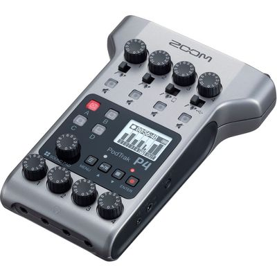 Resigilat: ZOOM Podtrak P4 Recorder Audio Podcast 4 Canale XLR - RS125052784-2