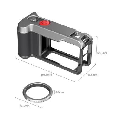 SmallRig 6371 Carcasa pentru Street Photography Compatibila cu DJI Osmo Action 5 Pro/4/3