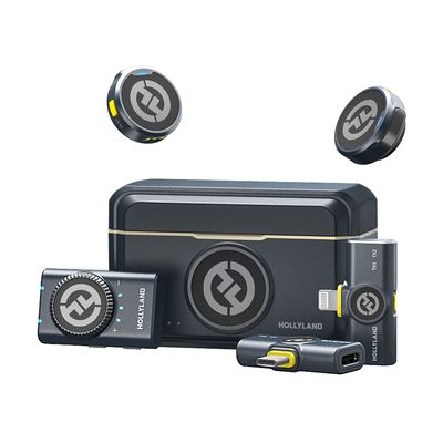Resigilat: Hollyland Lark M2 Combo Sistem Wireless Compact Shine Charcoal - RS125075809-13