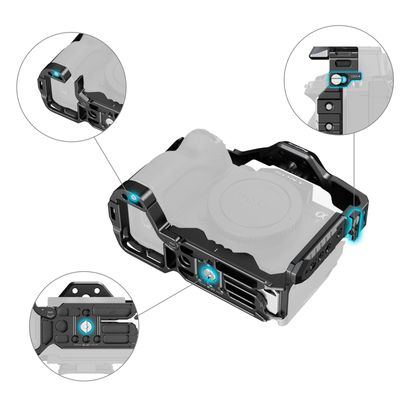 SmallRig 3667C Full Cage pentru Sony Alpha 7 IV/Alpha 7S III/Alpha 1