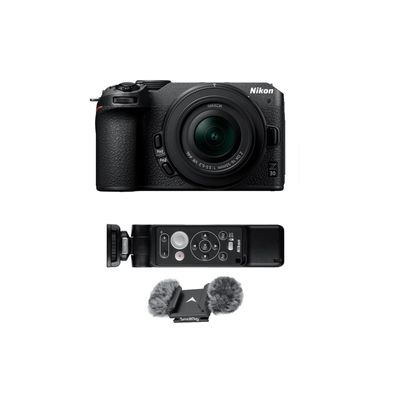 [Pachet] Nikon Z 30 Vlogger Kit + Tamron 18-300mm F3.5-6.3 montura Z + Nikon ME-D10 Microfon Patina pentru ZR + SanDisk Extreme PRO SD 128GB