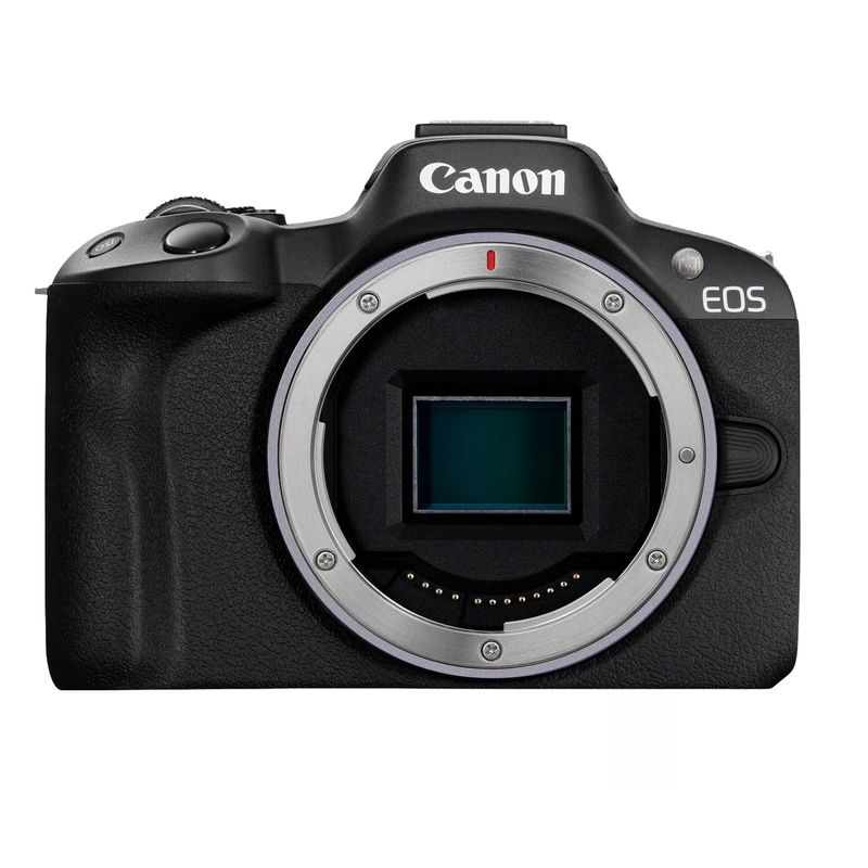 CanonEOSR50AparatFotoMirrorlessKitCreatorcuObiectivRFS1845mmF4563ISSTMNegru