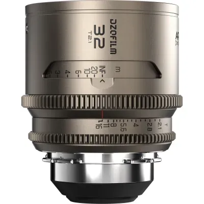 DZOFILM Arcana 32/45/75mm T2.1 1.5X Hybrid Anamorphic Set 3 Obiective Prime PL Metric