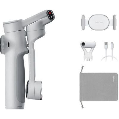 Resigilat: Insta360 Flow 2 Pro AI Tracker Bundle Stabilizator Stone Gray - RS125093572-4