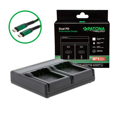 Resigilat: Patona Incarcator Premium Dual PD pentru Nikon EN-EL25 Intrare/iesire USB-C - RS125078354-2