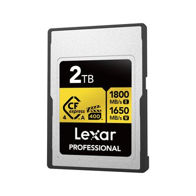 Lexar Professional Gold Card de Memorie CFexpress Tip A 4.0 2TB R1800/W1650