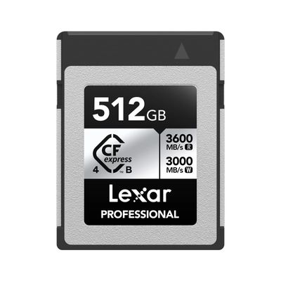 Lexar Profesional Silver Card Memorie CFexpress Type B 512GB R3600/W3000