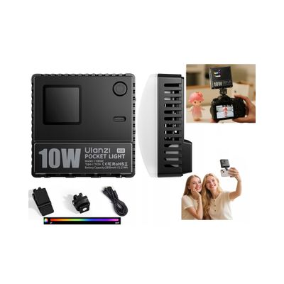 Ulanzi C10RGB Lampa LED RGB 1800K-9000K CCT 10W
