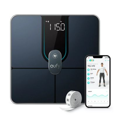 Anker Eufy P2 Pro Cantar Inteligent Ecran TFT Bluetooth Wi-Fi Bluetooth Negru