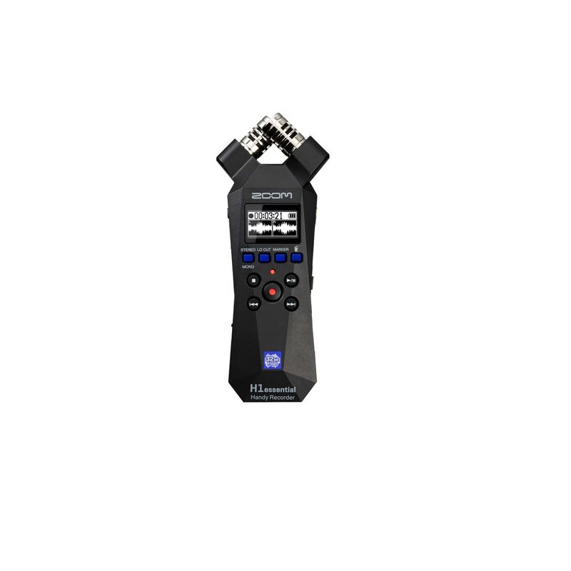 ZoomH1essentialRecorderAudioPortabil2Canale32BitFloat