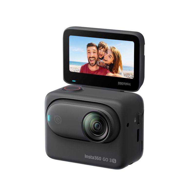 Insta360GO3SCameraSportdeActiune128GBMidnightBlack