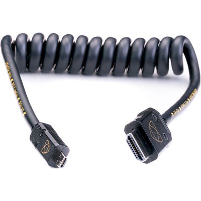 Resigilat: Atomos Cablu HDMI Micro-Mare 30.5cm Spiralat 61cm Extins - RS125049001-13