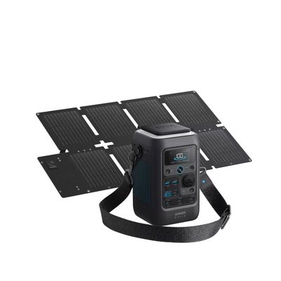 Anker Solix C300X DC Kit Statie de Alimentare cu Panou Solar 60W Portabil