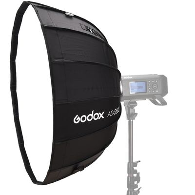 Resigilat: Godox AD-S85S Softbox Parabolic 85cm  Silver Montura  Godox pentru AD300/400PRO. - RS125049052-2