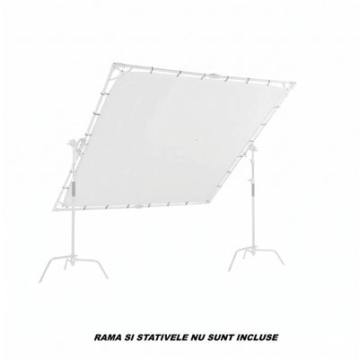 Resigilat: Fancier Panza Fundal Translucid 3.6 x 3.6m - RS125099367-1