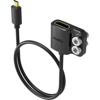 SmallRig 6125 Cablu Adaptor Micro-HDMI la HDMI Type A 35.5 cm