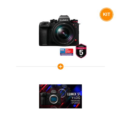 [Pachet] Panasonic Lumix S1R II Kit Obiectiv 24-105mm + Cod Upgrade V-Log DMW-SFU2