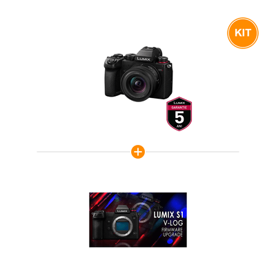 [Pachet] Panasonic Lumix S5D Kit cu Obiectiv 18-40mm + Cod Upgrade V-Log DMW-SFU2