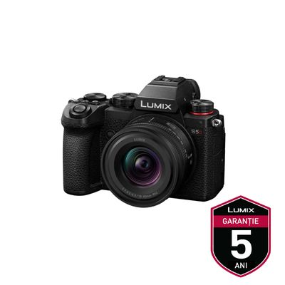 [Pachet] Panasonic Lumix S5D Kit cu Obiectiv 18-40mm + Cod Upgrade V-Log DMW-SFU2