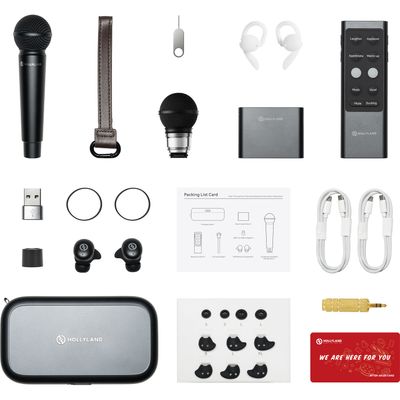 Hollyland MELO P1 Ultimate Combo Sistem Microfon Wireless
