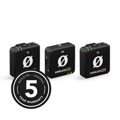 [Pachet] Rode Wireless ME Dual + Rode Interview GO Adaptor Handheld Negru