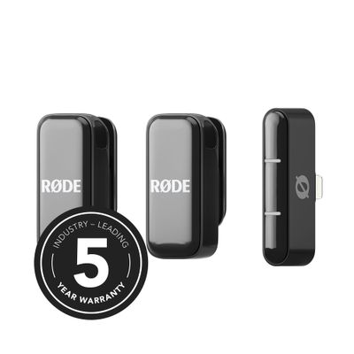 Resigilat: Rode Wireless Micro L Sistem Microfon Fara Fir 2TX + 1RX Negru iOS Lightning - RS125082991-8