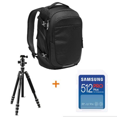 Travel Kit 2 Accesorii Rucsac + SD512 + Tripod K2CNR