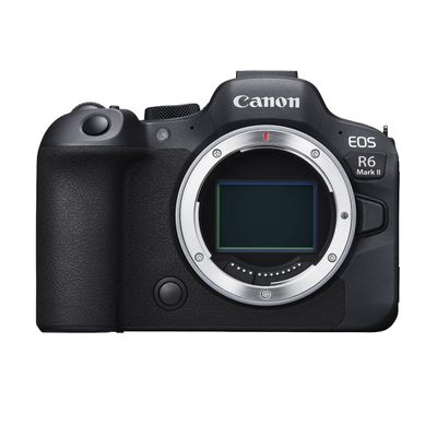 [Pachet] Canon EOS R6 Mark II  Negru + Kit Accesorii cu Rucsac + card SD512 + Trepied